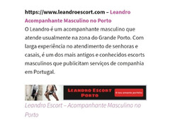 ACOMPANHANTE DE LUXO ❤917383351❤LEANDRO ESCORT PORTO ❤ - 6
