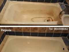 Renovação banheiras, bases de duche/polibans