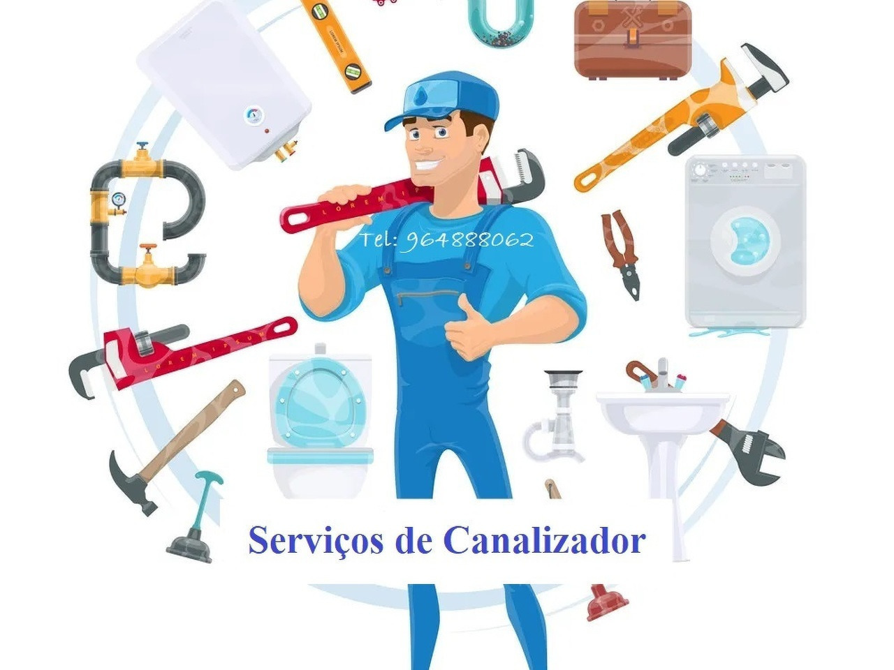 Canalização, serviços de canalizador. - 1