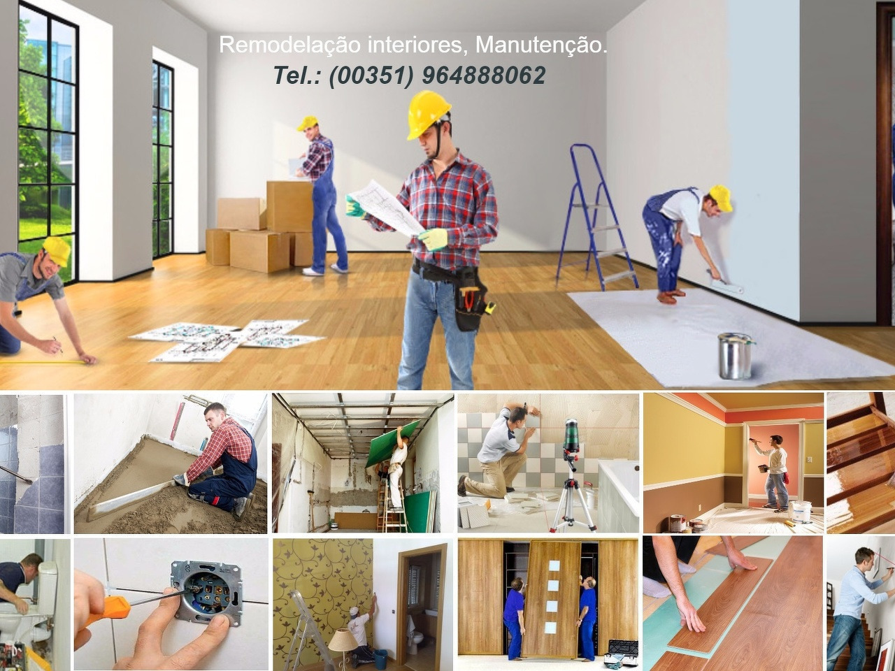 Renovação / Restauro / Remodelação e Manutenção de interiores - 1