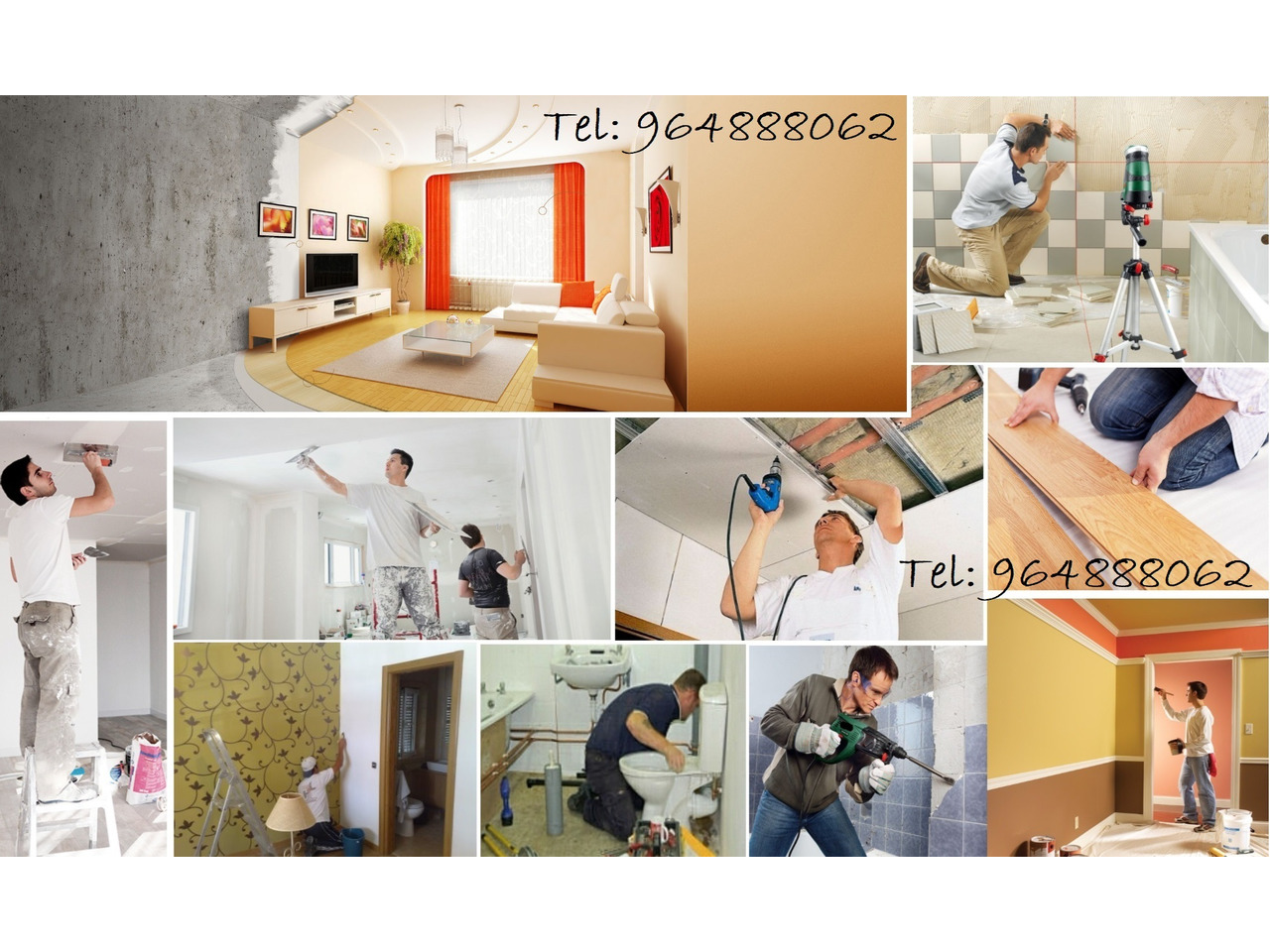 Renovação, Remodelação de Apartamentos / Casas, desde 100€/m2 - 1